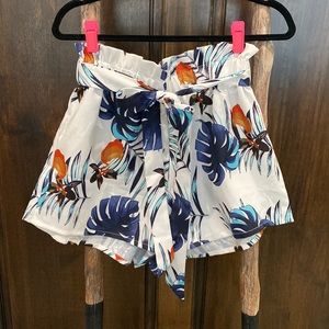 Shein Tropical Print Shorts